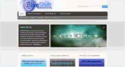 Desktop Screenshot of blueshift-media.com